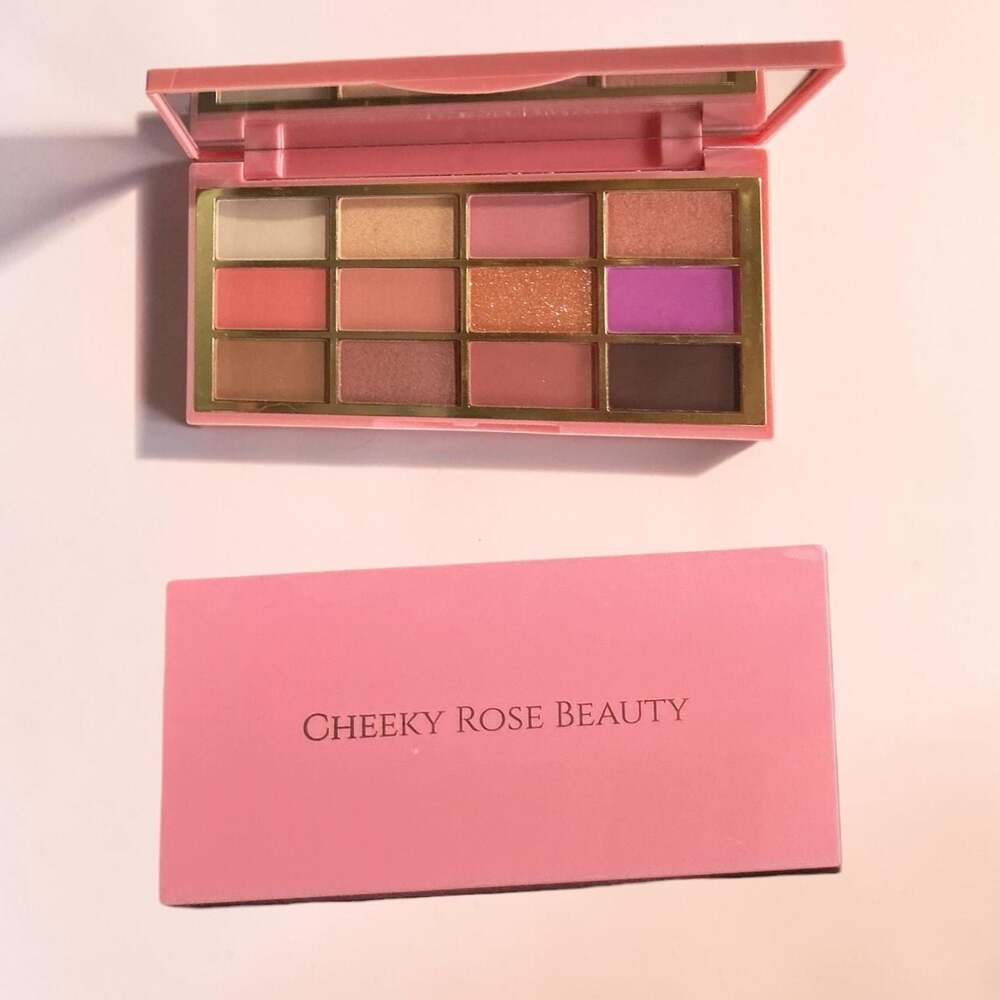 Cheeky Rose Beauty Electric Rose 12 Universal Face Palette
